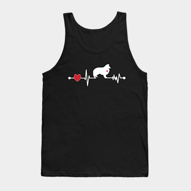 A Collie Is For Life. Tank Top by PeppermintClover